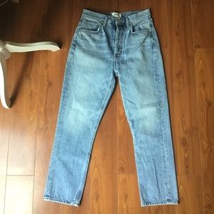 AGOLDE double pocket riley jeans size 26 100% cotton excellent condition